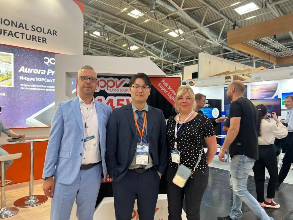 Runda Information | Munich Photovoltaic Exhibition ended successfully